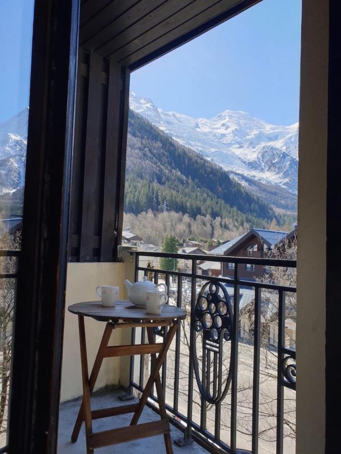 Hypercenter 27 M With Balcony Mont Blanc View Apartment Chamonix Bagian luar foto